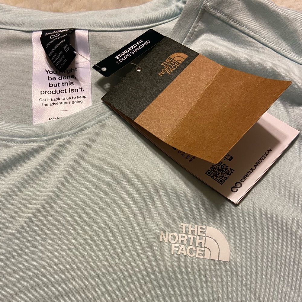 NWT! The North Face women’s XXL elevation skylight blue shirt - Picture 4 of 12